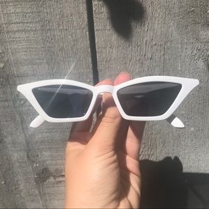 White sunglasses